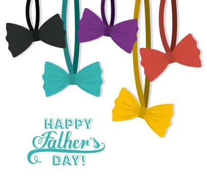 Fathers day design Stock Illustration