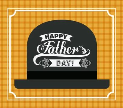 Fathers day design Illustrazione stock