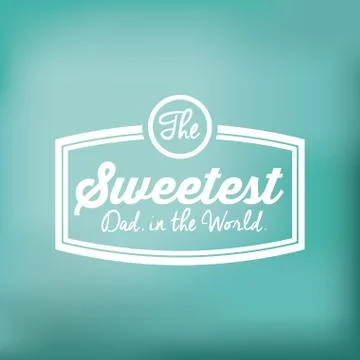 Fathers day design 스톡 일러스트