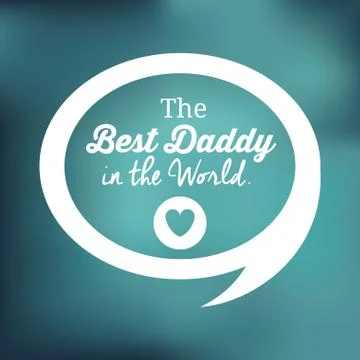 Fathers day design 스톡 일러스트