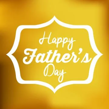 Fathers day design Stock Illustration