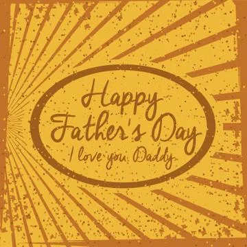 Fathers day design 스톡 일러스트