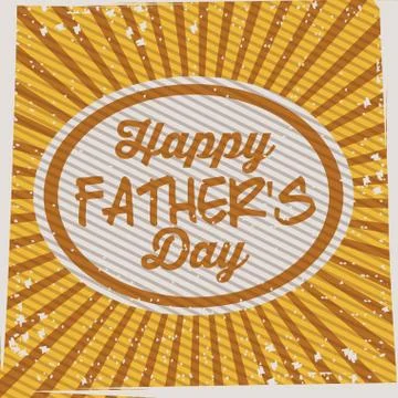 Fathers day design Illustrazione stock
