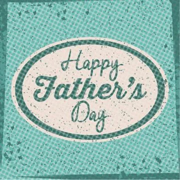 Fathers day design Illustrazione stock