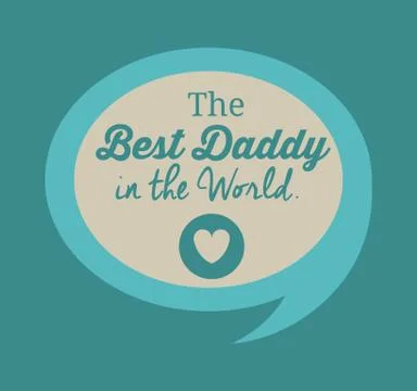 Fathers day design 스톡 일러스트
