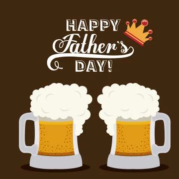 Fathers day design 스톡 일러스트