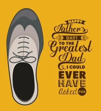 Fathers day design 스톡 일러스트