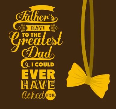 Fathers day design 스톡 일러스트