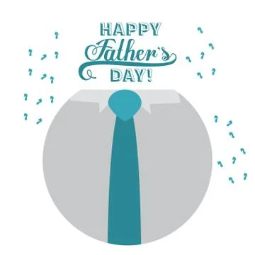Fathers day design Illustrazione stock