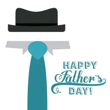 Fathers day design Illustrazione stock
