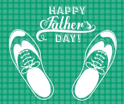 Fathers day design Illustrazione stock