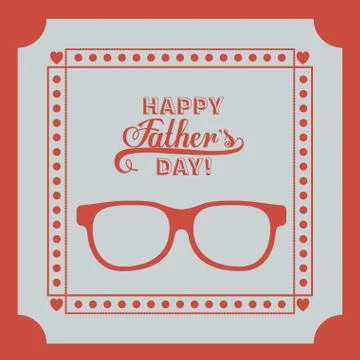 Fathers day design Stockillustratie