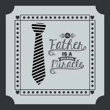 Fathers day design 스톡 일러스트
