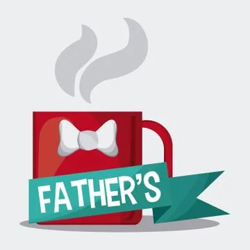 Fathers day design, vector illustration 스톡 일러스트