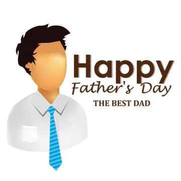 Father's day Illustrazione stock