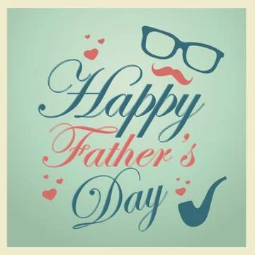 Father's day Illustrazione stock