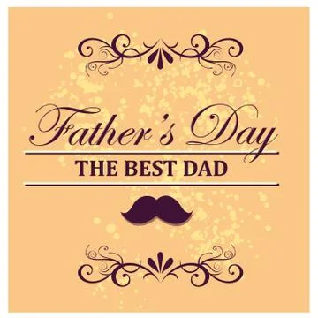 Father's day Illustrazione stock