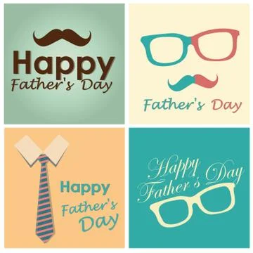 Father's day 스톡 일러스트