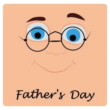 Father's day Stock Illustration
