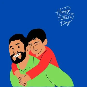 Fathers day Stock Illustration