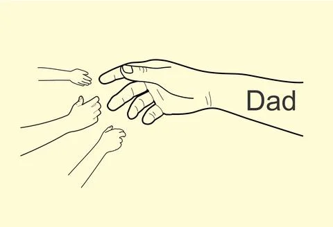 Fathers day Stock Illustration