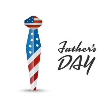 Fathers day sticker Stock Illustration