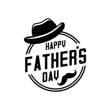 FATHERS DAY VECTOR Stock Illustration