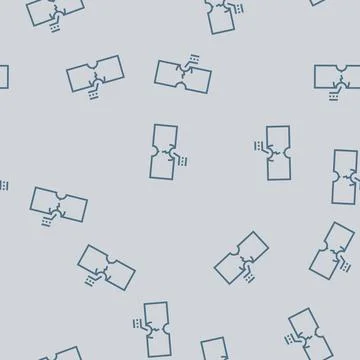 Fatigue analysis mechanical engineer line seamless pattern Illustrazione stock