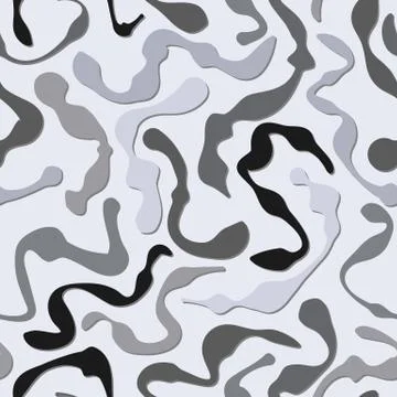 Fatigues seamless pattern Stock Illustration