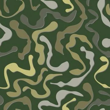 Fatigues seamless pattern Illustrazione stock