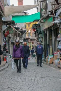 Fatih streets Stock Photos
