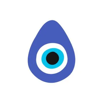 Fatima eye doodle icon, vector illustration Stock Illustration