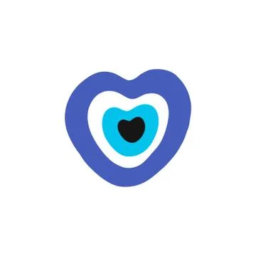 Fatima eye doodle icon, vector illustration Stock Illustration