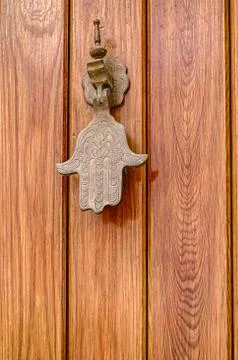Fatima hand knocker Stock Photos