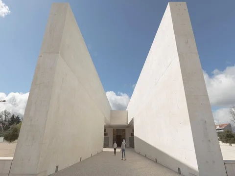 Fatima's new sanctuary Stock Footage 75080153