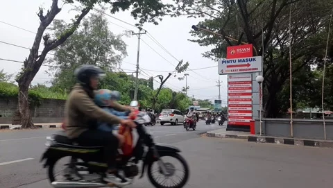 Fatmawati Street Stock Footage 290859493