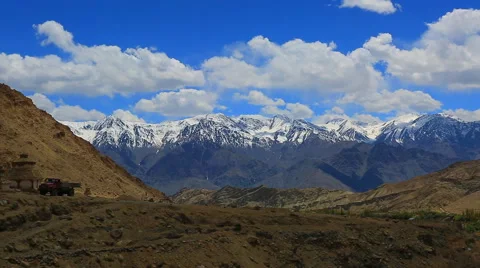 Fatula panorama pass at noon Stock Footage 44768238