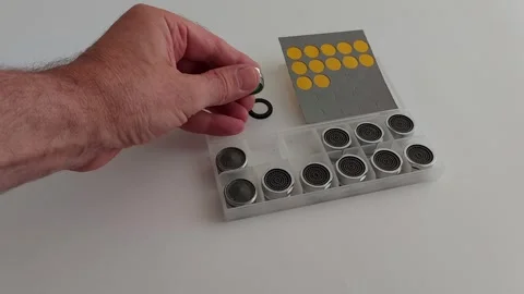 Faucet Aerators for Water Efficiency Flow Control Video stock 309912487