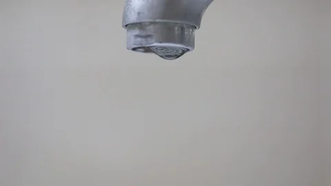 Faucet and water drop Stock Footage 102862901