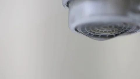 Faucet and water drop Stock Footage 102862918