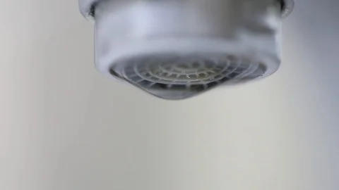 Faucet and water drop Stock Footage 102862942