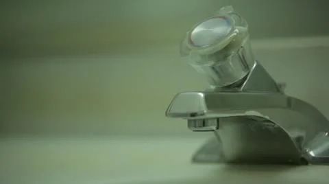 Faucet-Close Stock Footage 10980500