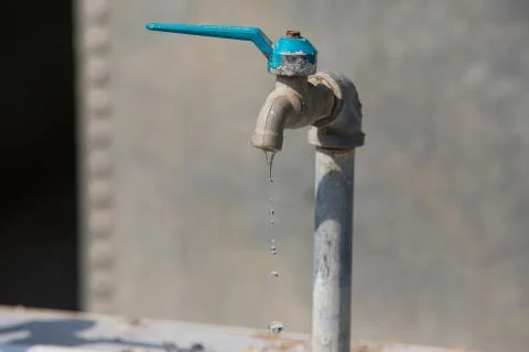 Faucet is commonly used Stock Photos