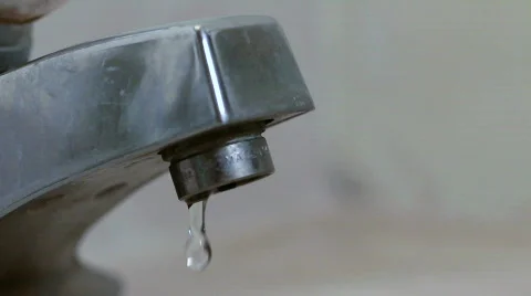Faucet drip 01 Stock Footage 706148
