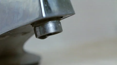 Faucet drip 02 Stock Footage 706157