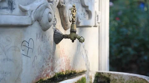 Faucet HD 1080p Stock Footage 8827655