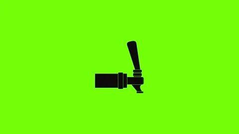 Faucet icon animation Stock Footage 157504225