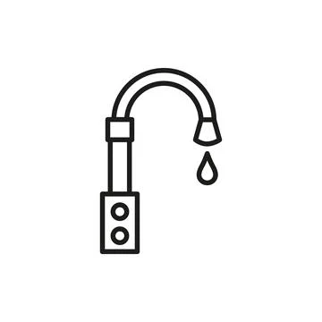 Faucet icon vector design templates simple and modern Stock Illustration