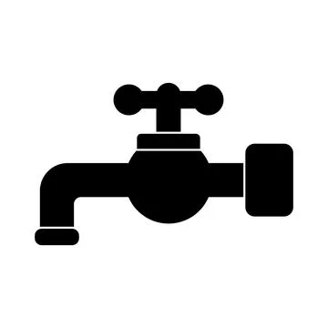 Faucet icon vector Stock Illustration