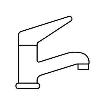 Faucet icon vector Stock Illustration